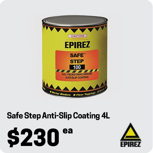 Epirez® Safe Step® 100 - Anti-Slip Coating (Safety Yellow) - E460006 - 4L